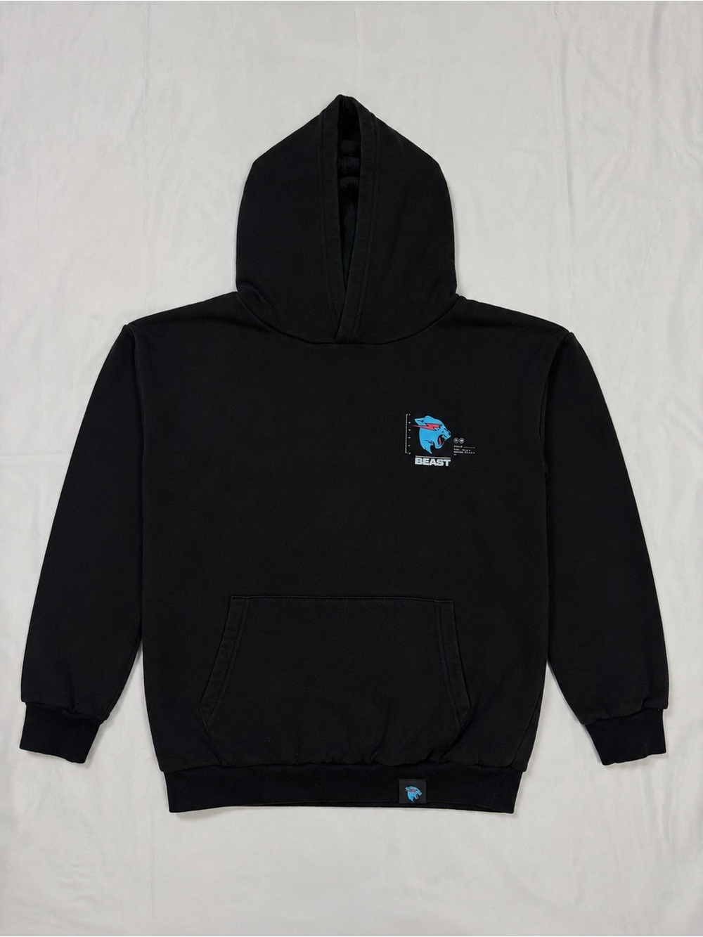 Mr Beast Partical Boys' Hooded Sweatshirt